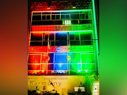 Madagascar: Indian Embassy, Town hall deck up in Tricolour lights | Madagascar: Indian Embassy, Town hall deck up in Tricolour lights