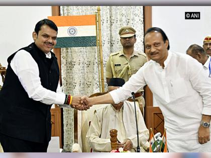 BJP joins hands with Ajit Pawar to form government in Maharashtra; Congress, NCP, Shiv Sena move Supreme Court | BJP joins hands with Ajit Pawar to form government in Maharashtra; Congress, NCP, Shiv Sena move Supreme Court