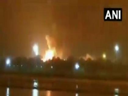 Fire breaks out at ONGC plant in Gujarat's Surat | Fire breaks out at ONGC plant in Gujarat's Surat