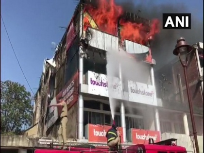Massive fire breaks out in Chandigarh, 7 fire tenders on spot | Massive fire breaks out in Chandigarh, 7 fire tenders on spot