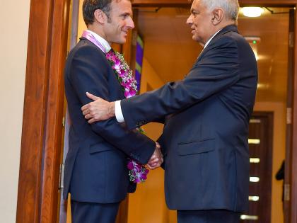 Macron pledges strong support for SL’s debt restructuring | Macron pledges strong support for SL’s debt restructuring Macron pledges strong support for SL’s debt restructuring | Macron pledges strong support for SL’s debt restructuring