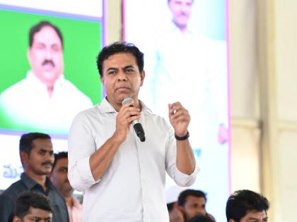 Congress levying 'election tax' on Bengaluru builders: KTR | Congress levying 'election tax' on Bengaluru builders: KTR Congress levying 'election tax' on Bengaluru builders: KTR | Congress levying 'election tax' on Bengaluru builders: KTR