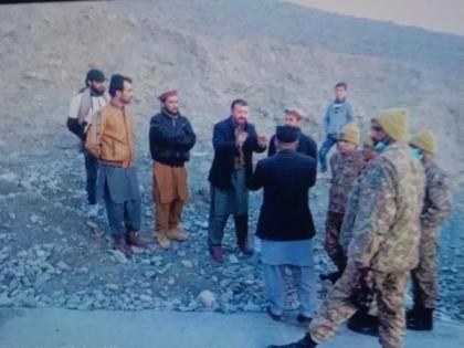 UKPNP chief protests against land grab by Pak Army in PoK | UKPNP chief protests against land grab by Pak Army in PoK