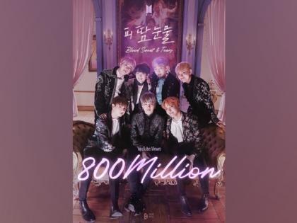 BTS' 'Blood Sweat & Tears' hits 800 million views | BTS' 'Blood Sweat & Tears' hits 800 million views