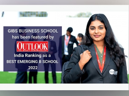 GIBS Business School, Bangalore featured as the 'Best Emerging B School of 2022' in the Outlook India Ranking - 2022 | GIBS Business School, Bangalore featured as the 'Best Emerging B School of 2022' in the Outlook India Ranking - 2022