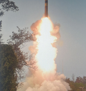 India successfully test-fires Agni-5 ballistic missile, validates strategic capabilities | India successfully test-fires Agni-5 ballistic missile, validates strategic capabilities