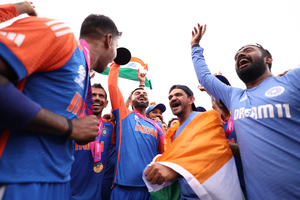 T20 World Cup: 'Thanks for the priceless birthday gift', says MS Dhoni on India’s title win | T20 World Cup: 'Thanks for the priceless birthday gift', says MS Dhoni on India’s title win T20 World Cup: 'Thanks for the priceless birthday gift', says MS Dhoni on India’s title win | T20 World Cup: 'Thanks for the priceless birthday gift', says MS Dhoni on India’s title win