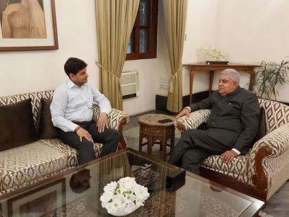 WB Guv meets CAB president, discusses cricket potential in state | WB Guv meets CAB president, discusses cricket potential in state
