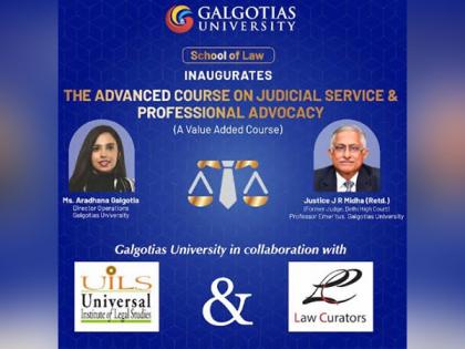 Galgotias University launches India's first judicial training programme under the mentorship of Justice Midha, former Judge, Delhi High Court | Galgotias University launches India's first judicial training programme under the mentorship of Justice Midha, former Judge, Delhi High Court