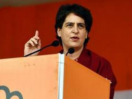 Priyanka Gandhi demands compensation for damaged crops of UP farmers | Priyanka Gandhi demands compensation for damaged crops of UP farmers Priyanka Gandhi demands compensation for damaged crops of UP farmers | Priyanka Gandhi demands compensation for damaged crops of UP farmers