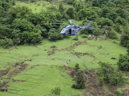 Goa: Indian Navy helicopter assists in locating, recovery of body | Goa: Indian Navy helicopter assists in locating, recovery of body