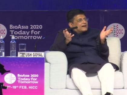 Happiness of people an important leg of USD 5 trillion economy goal: Piyush Goyal | Happiness of people an important leg of USD 5 trillion economy goal: Piyush Goyal