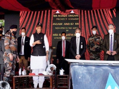 Rajnath Singh reaffirms govt's resolve to bolster border infrastructure for security in J-K | Rajnath Singh reaffirms govt's resolve to bolster border infrastructure for security in J-K