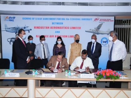 HAL, Air Alliance sign lease agreement to supply 2 Do-228 Aircraft in Arunachal Pradesh | HAL, Air Alliance sign lease agreement to supply 2 Do-228 Aircraft in Arunachal Pradesh