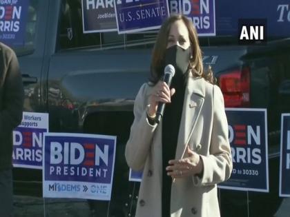 Done with Trump, looking forward to elect Biden: Kamala Harris | Done with Trump, looking forward to elect Biden: Kamala Harris Done with Trump, looking forward to elect Biden: Kamala Harris | Done with Trump, looking forward to elect Biden: Kamala Harris