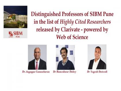 Distinguished Professors of SIBM Pune in the list of highly cited researchers released by Clarivate- powered by Web of Science | Distinguished Professors of SIBM Pune in the list of highly cited researchers released by Clarivate- powered by Web of Science Distinguished Professors of SIBM Pune in the list of highly cited researchers released by Clarivate- powered by Web of Science | Distinguished Professors of SIBM Pune in the list of highly cited researchers released by Clarivate- powered by Web of Science