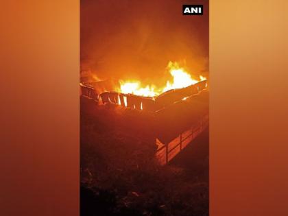 Four-storey house gutted in fire at Shimla's Gujandli village | Four-storey house gutted in fire at Shimla's Gujandli village Four-storey house gutted in fire at Shimla's Gujandli village | Four-storey house gutted in fire at Shimla's Gujandli village