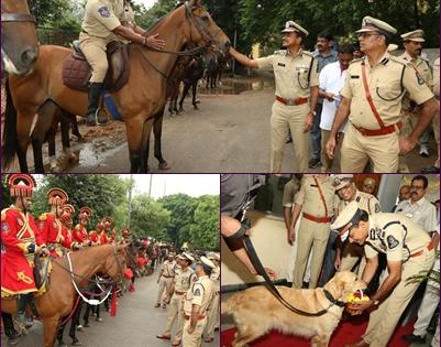 Hyderabad Commissioner reviews security in view of elections, festivals | Hyderabad Commissioner reviews security in view of elections, festivals Hyderabad Commissioner reviews security in view of elections, festivals | Hyderabad Commissioner reviews security in view of elections, festivals