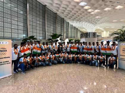Asian Games: First batch of Indian athletes leaves for Hangzhou | Asian Games: First batch of Indian athletes leaves for Hangzhou Asian Games: First batch of Indian athletes leaves for Hangzhou | Asian Games: First batch of Indian athletes leaves for Hangzhou
