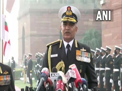 Admiral R Hari Kumar takes charge as new chief of naval staff, receives guard of honour | Admiral R Hari Kumar takes charge as new chief of naval staff, receives guard of honour