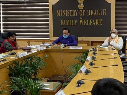 Harsh Vardhan chairs meeting with state health ministers to review COVID-19 management | Harsh Vardhan chairs meeting with state health ministers to review COVID-19 management