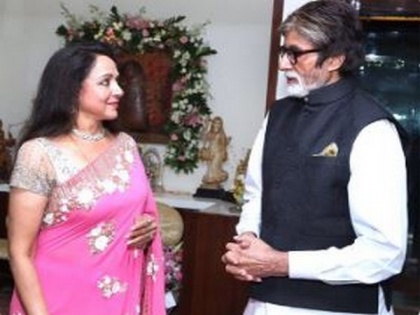 Hema Malini congratulates Amitabh Bachchan for bagging Dadasaheb Phalke Award | Hema Malini congratulates Amitabh Bachchan for bagging Dadasaheb Phalke Award