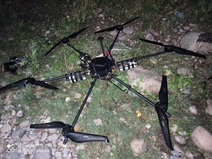 J-K: Hexacopter shot down 6 km inside Indian border, 5 kg explosives recovered | J-K: Hexacopter shot down 6 km inside Indian border, 5 kg explosives recovered