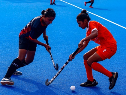 Jr women's hockey nationals: Madhya Pradesh, Haryana storm into semifinals | Jr women's hockey nationals: Madhya Pradesh, Haryana storm into semifinals
