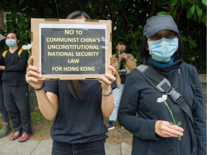 Protests held outside Chinese consulate in Vancouver over Hong Kong security law | Protests held outside Chinese consulate in Vancouver over Hong Kong security law