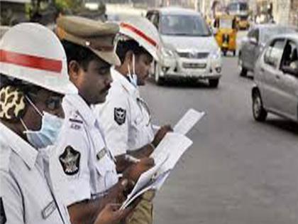 3873 school vans, other vehicles violated traffic rules in Hyderabad | 3873 school vans, other vehicles violated traffic rules in Hyderabad