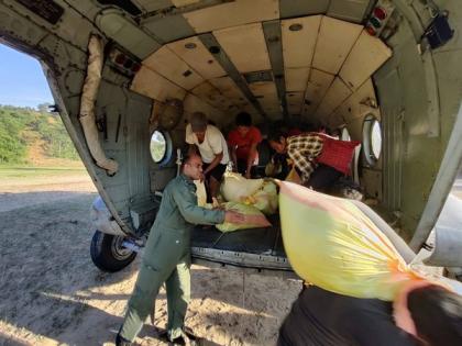 Assam floods: IAF airlifts 517 tons of relief material in 6 days | Assam floods: IAF airlifts 517 tons of relief material in 6 days Assam floods: IAF airlifts 517 tons of relief material in 6 days | Assam floods: IAF airlifts 517 tons of relief material in 6 days