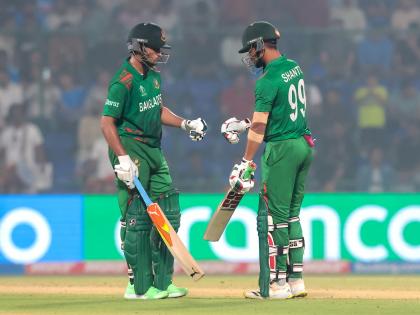 Men's ODI WC: Najmal, Shakib shine as Bangladesh win against Sri Lanka despite late hiccup | Men's ODI WC: Najmal, Shakib shine as Bangladesh win against Sri Lanka despite late hiccup