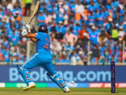 Men's ODI WC: Rohit surpasses Gayle's record for most sixes against a single opponent | Men's ODI WC: Rohit surpasses Gayle's record for most sixes against a single opponent