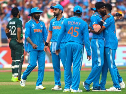 Men’s ODI WC: Bowlers star with clinical performance as India bowl out Pakistan for 191 | Men’s ODI WC: Bowlers star with clinical performance as India bowl out Pakistan for 191