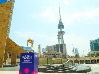 ICC World Cup trophy tour lights up Kuwait and Bahrain | ICC World Cup trophy tour lights up Kuwait and Bahrain