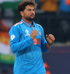 Never thought I will pick 5 wickets; happy to contribute in team's win: Kuldeep Yadav | Never thought I will pick 5 wickets; happy to contribute in team's win: Kuldeep Yadav