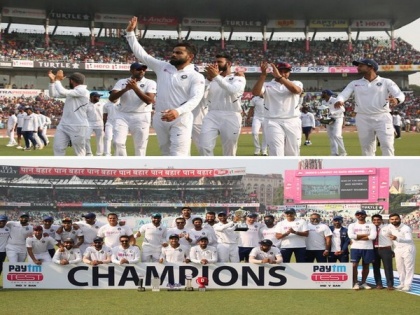 India consolidate top position in World Test Championship | India consolidate top position in World Test Championship