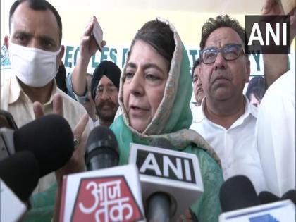 Mehbooba Mufti accuses BJP of doing nothing for Kashmiri Pandits in J-K | Mehbooba Mufti accuses BJP of doing nothing for Kashmiri Pandits in J-K Mehbooba Mufti accuses BJP of doing nothing for Kashmiri Pandits in J-K | Mehbooba Mufti accuses BJP of doing nothing for Kashmiri Pandits in J-K