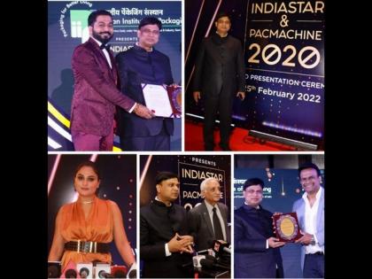 Indian Institute of Packaging acknowledges the Indian Packaging fraternity with the INDIASTAR and PACMACHINE Awards | Indian Institute of Packaging acknowledges the Indian Packaging fraternity with the INDIASTAR and PACMACHINE Awards Indian Institute of Packaging acknowledges the Indian Packaging fraternity with the INDIASTAR and PACMACHINE Awards | Indian Institute of Packaging acknowledges the Indian Packaging fraternity with the INDIASTAR and PACMACHINE Awards