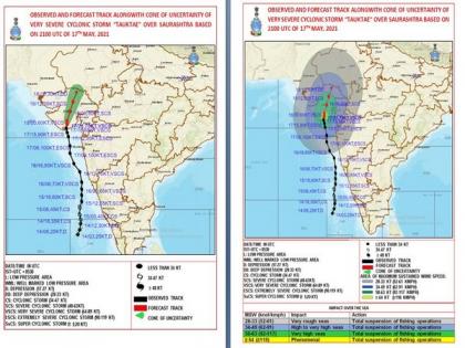 Cyclone Tauktae weakens after landfall in Gujarat | Cyclone Tauktae weakens after landfall in Gujarat