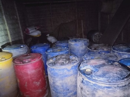 40 drums of illegal oil seized in Assam, 1 held | 40 drums of illegal oil seized in Assam, 1 held
