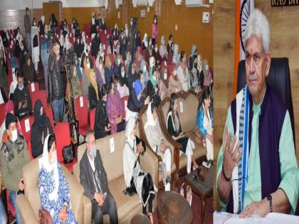J-K Lt Governor launches super-75 scholarship scheme for meritorious girls | J-K Lt Governor launches super-75 scholarship scheme for meritorious girls