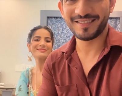Arjun Bijlani plays prank on Nikki, hides her make-up room keys on sets | Arjun Bijlani plays prank on Nikki, hides her make-up room keys on sets Arjun Bijlani plays prank on Nikki, hides her make-up room keys on sets | Arjun Bijlani plays prank on Nikki, hides her make-up room keys on sets