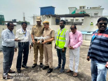 HMRL commences drone survey in old Hyderabad for Metro works | HMRL commences drone survey in old Hyderabad for Metro works