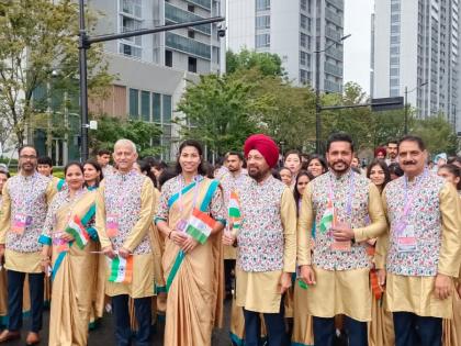 Asian Games: Indian athletes term Hangzhou opening ceremony 'spectacular', resounding success | Asian Games: Indian athletes term Hangzhou opening ceremony 'spectacular', resounding success Asian Games: Indian athletes term Hangzhou opening ceremony 'spectacular', resounding success | Asian Games: Indian athletes term Hangzhou opening ceremony 'spectacular', resounding success