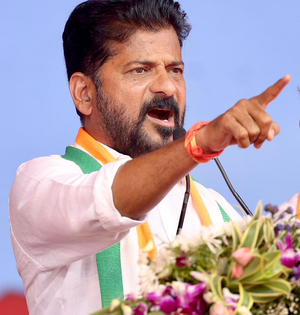 Congress will win 12-13 seats in Telangana: Revanth Reddy | Congress will win 12-13 seats in Telangana: Revanth Reddy Congress will win 12-13 seats in Telangana: Revanth Reddy | Congress will win 12-13 seats in Telangana: Revanth Reddy