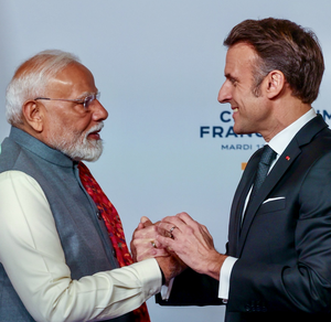 PM Modi, French Prez Macron to meet tomorrow in Mumbai, review strategic partnership | PM Modi, French Prez Macron to meet tomorrow in Mumbai, review strategic partnership PM Modi, French Prez Macron to meet tomorrow in Mumbai, review strategic partnership | PM Modi, French Prez Macron to meet tomorrow in Mumbai, review strategic partnership