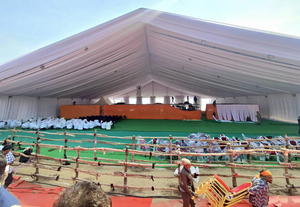Delhi CM's oath ceremony: 25,000 security personnel to keep a strict vigil | Delhi CM's oath ceremony: 25,000 security personnel to keep a strict vigil Delhi CM's oath ceremony: 25,000 security personnel to keep a strict vigil | Delhi CM's oath ceremony: 25,000 security personnel to keep a strict vigil