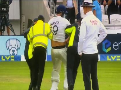 Eng vs Ind: Ashwin asks 'Jarvo 69' to stop invading pitch | Eng vs Ind: Ashwin asks 'Jarvo 69' to stop invading pitch