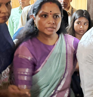 Excise policy case: Delhi court extends BRS leader K. Kavitha's judicial custody in ED, CBI cases | Excise policy case: Delhi court extends BRS leader K. Kavitha's judicial custody in ED, CBI cases Excise policy case: Delhi court extends BRS leader K. Kavitha's judicial custody in ED, CBI cases | Excise policy case: Delhi court extends BRS leader K. Kavitha's judicial custody in ED, CBI cases